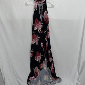 B Famous floral dress